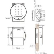 Armstrong Smart Digital Lock with Touch Panel gallery detail image