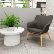 Flow Armchair - Dark Grey gallery detail image