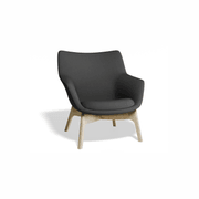 Flow Armchair - Dark Grey gallery detail image