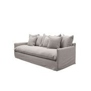 Lotus Slipcover 3 Seater Sofa - Cement gallery detail image