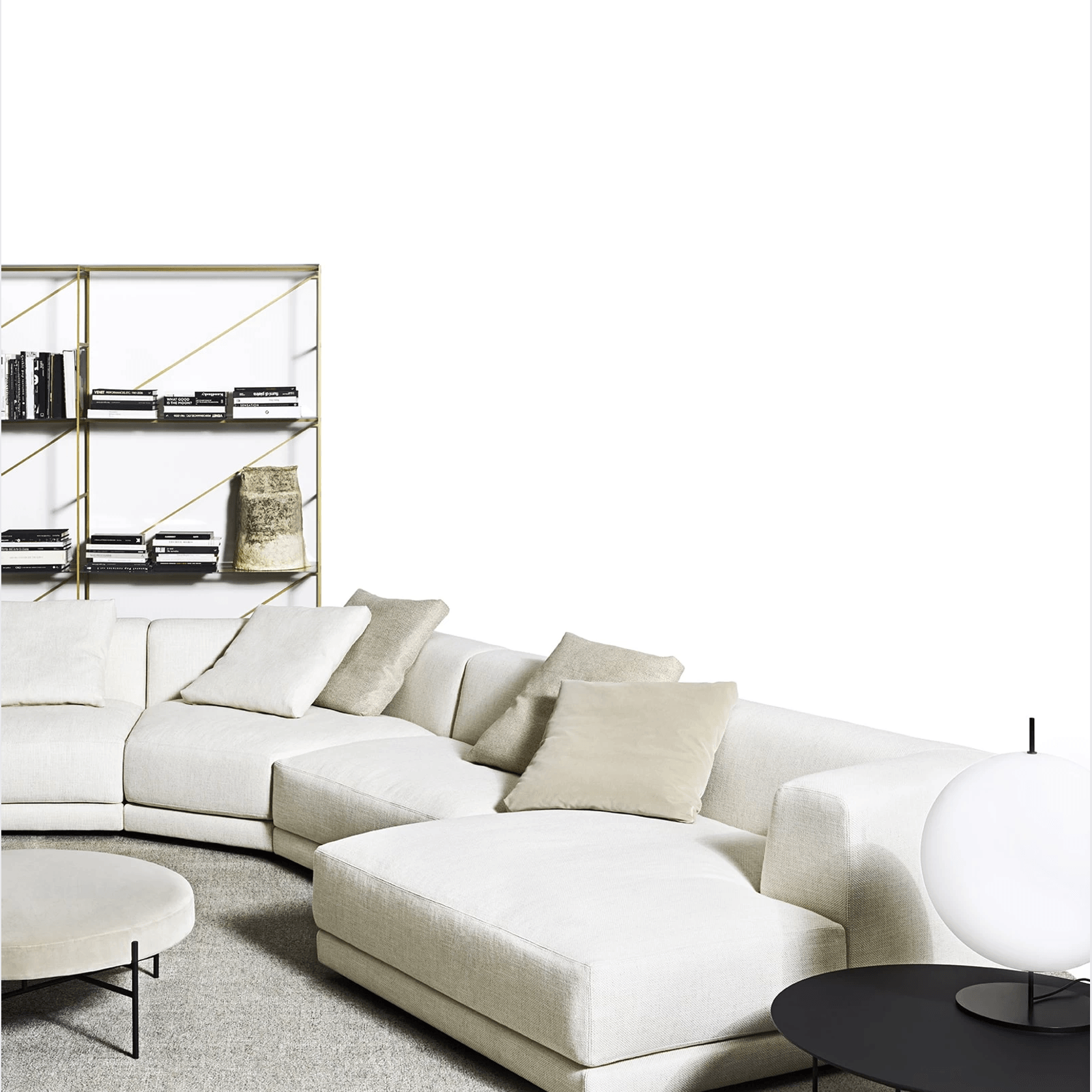 Alberese Modular Sofa by DePadova gallery detail image