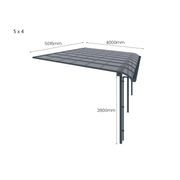 Ibis Outdoor Teak Right Arm Sofa gallery detail image