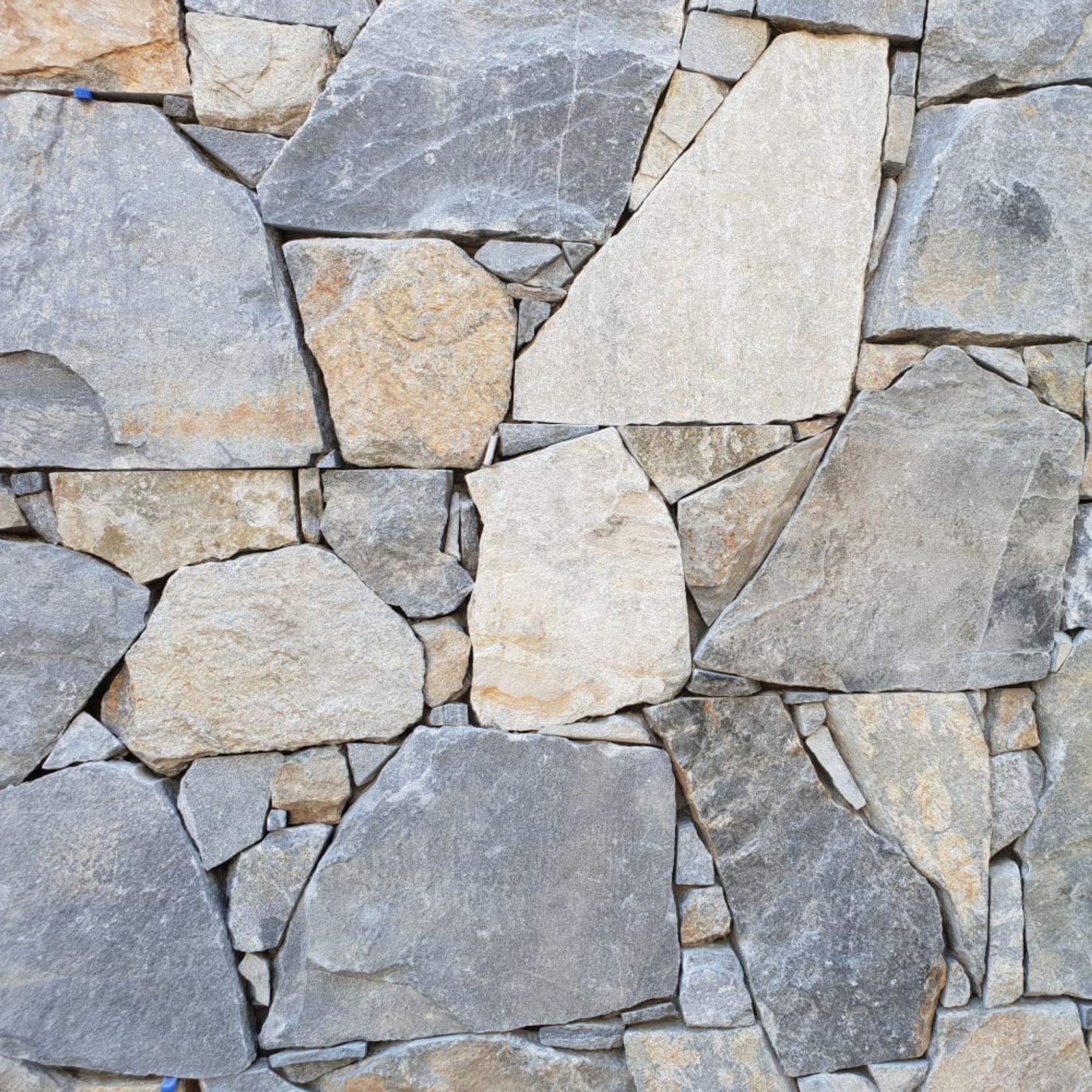 Blue Steel Random Wall Cladding | ArchiPro AU