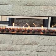 Classic Linen Split Face Travertine Wall Cladding gallery detail image