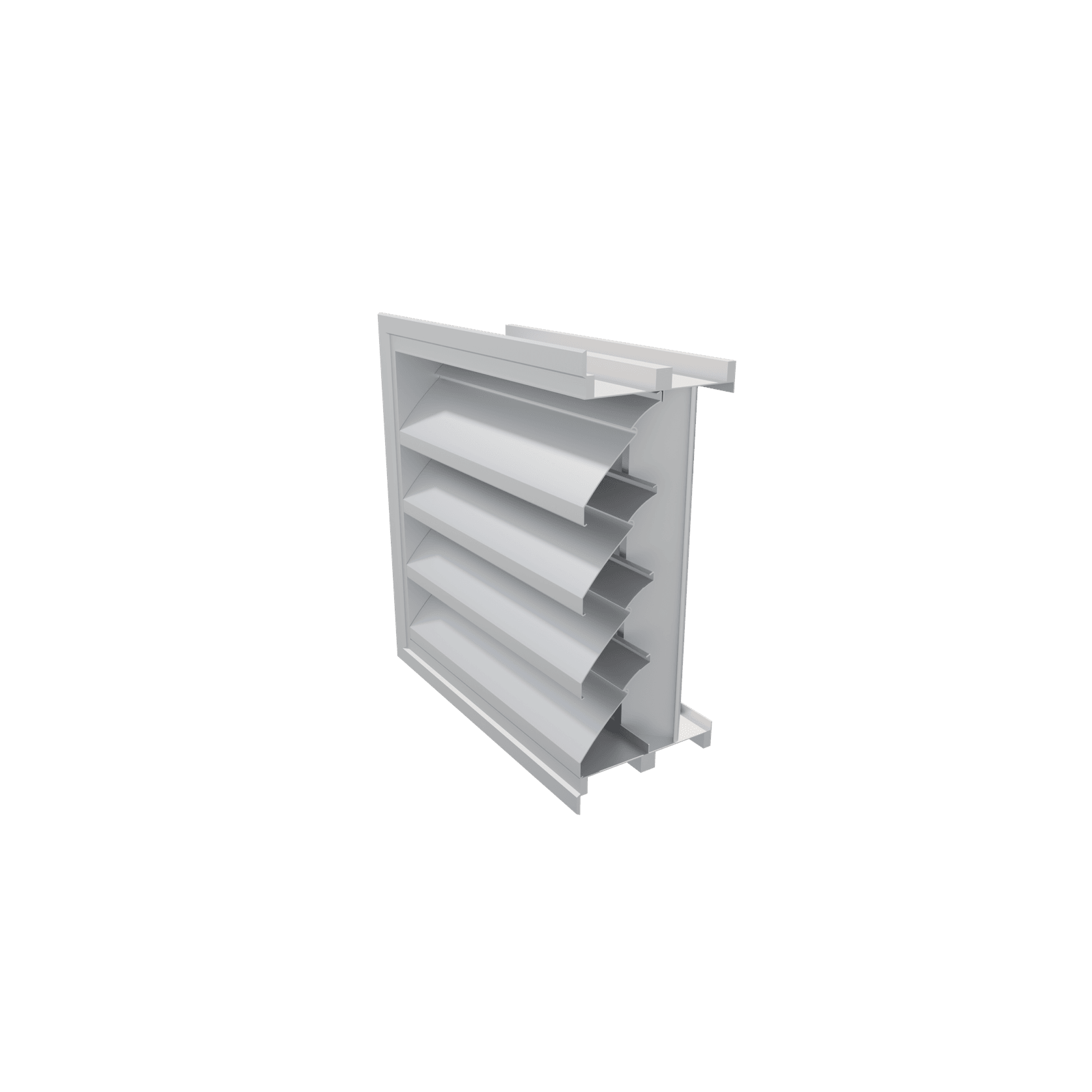 OHL-100WT 100mm Two Stage Weather Trap Louver gallery detail image