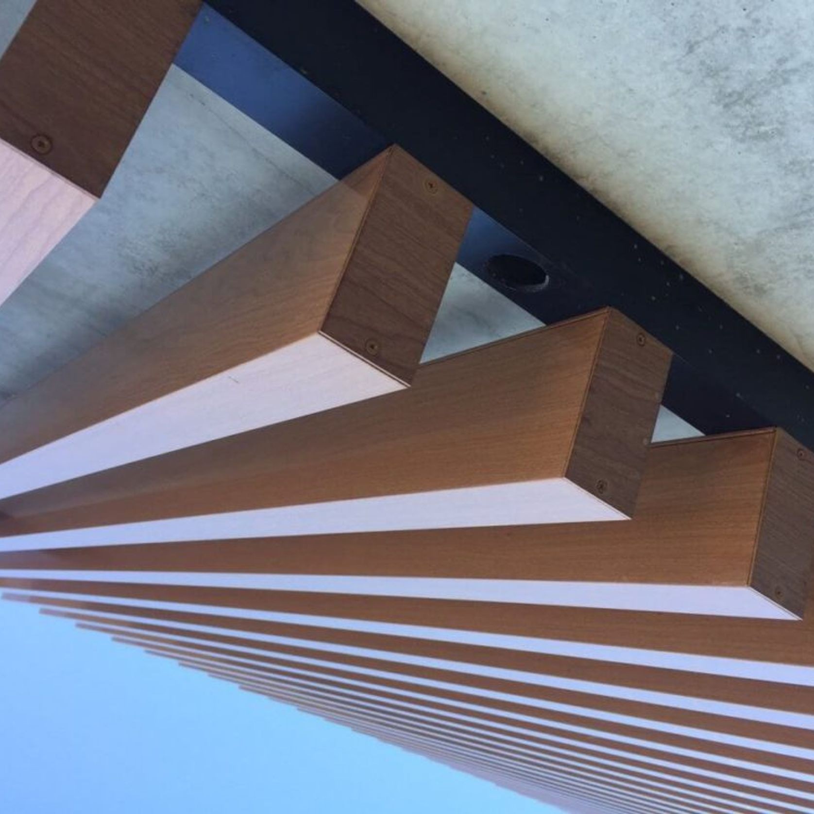 Aliwood Aluminium Wood Screening gallery detail image