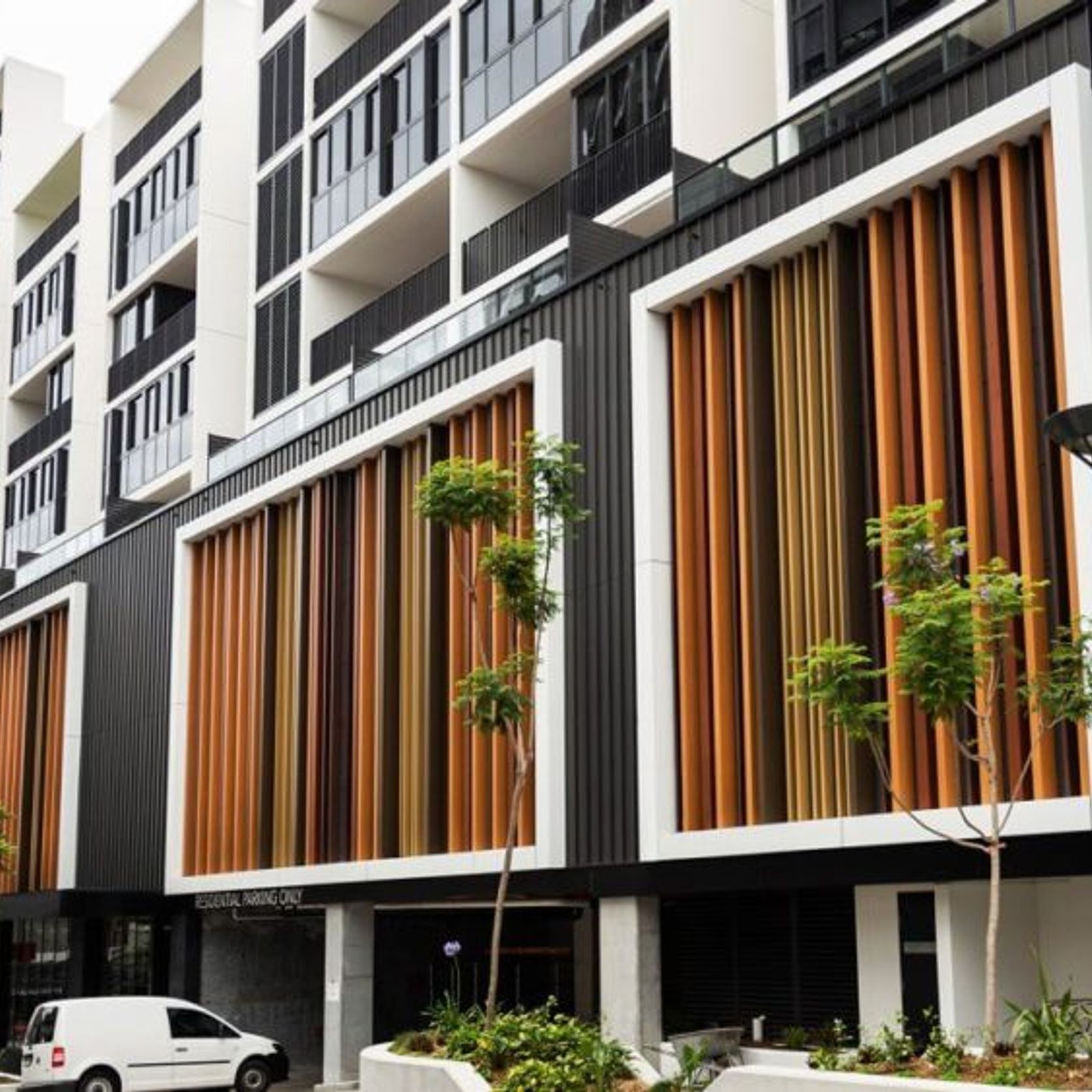 Aliwood Aluminium Wood Screening gallery detail image