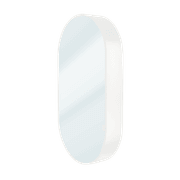 Kzoao 500mm Oval White Mirror Cabinet gallery detail image