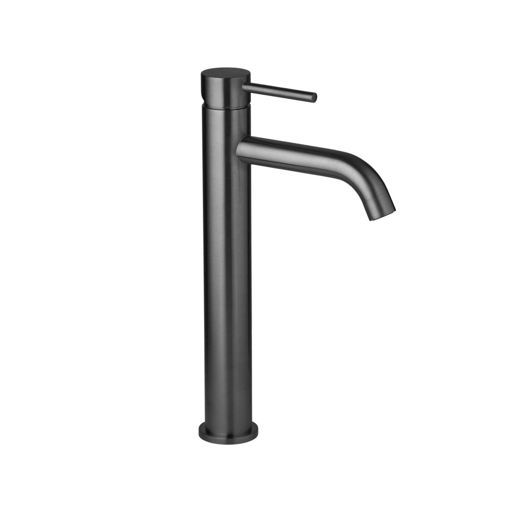 Elysian Extended Basin Mixer - Brushed Gunmetal gallery detail image