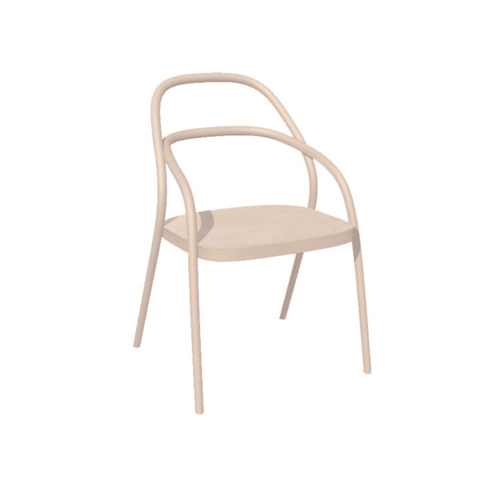 002 Bentwood Chair - Natural - by TON gallery detail image