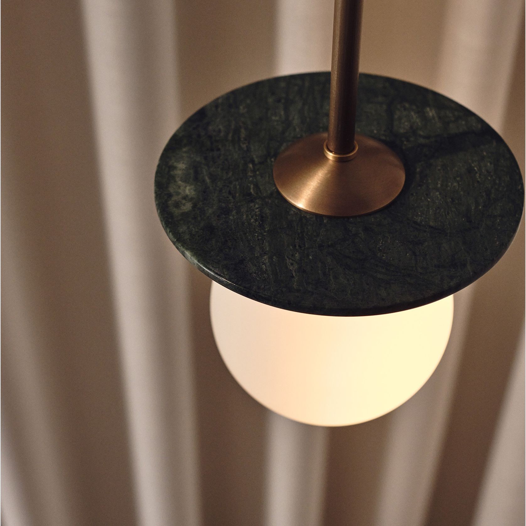 Orbit Stone Pendant Light gallery detail image
