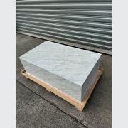 Block Coffee Table - Carrara Marble - Large | Natural Stone Co. gallery detail image