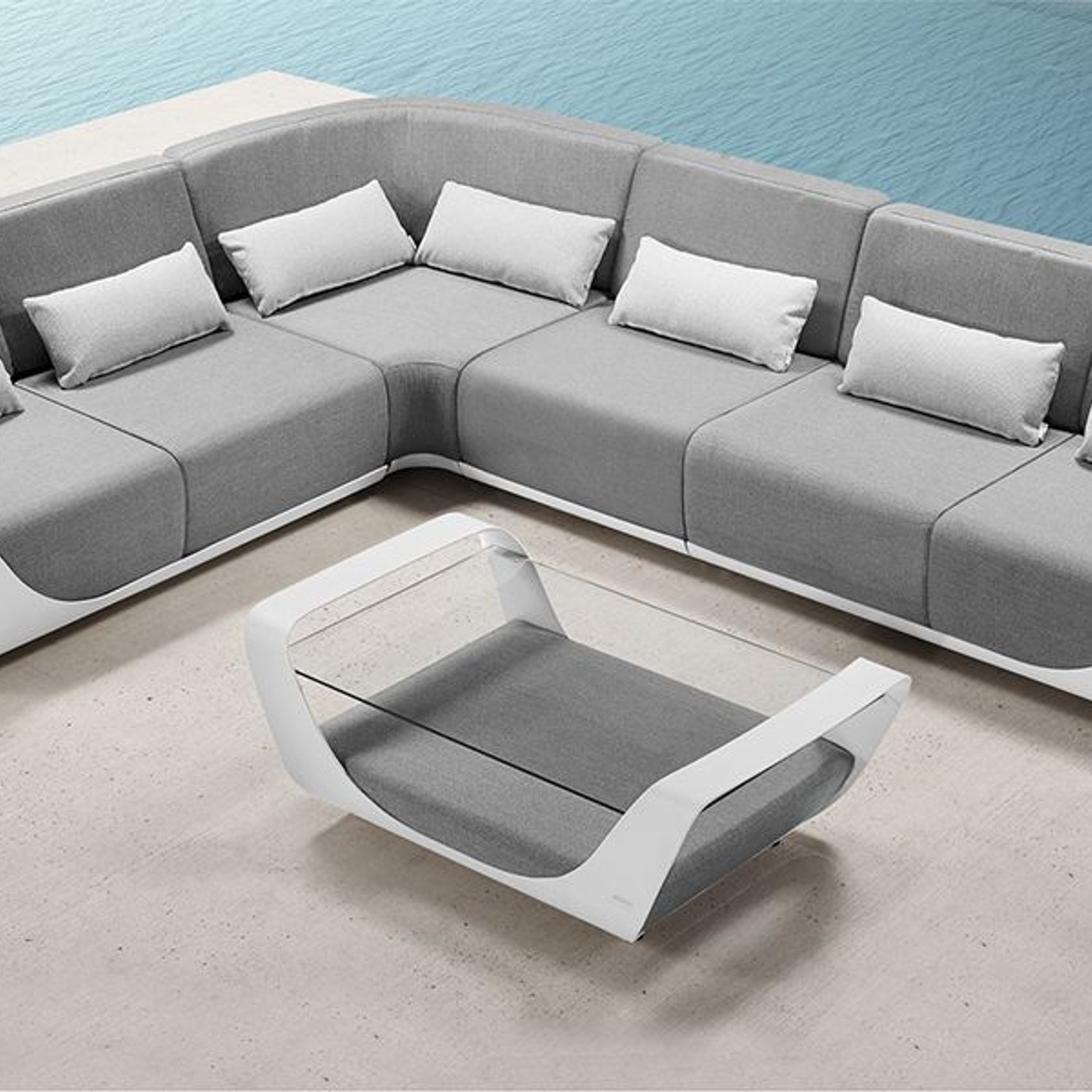 Onda Conversation Modular Sofa Set gallery detail image
