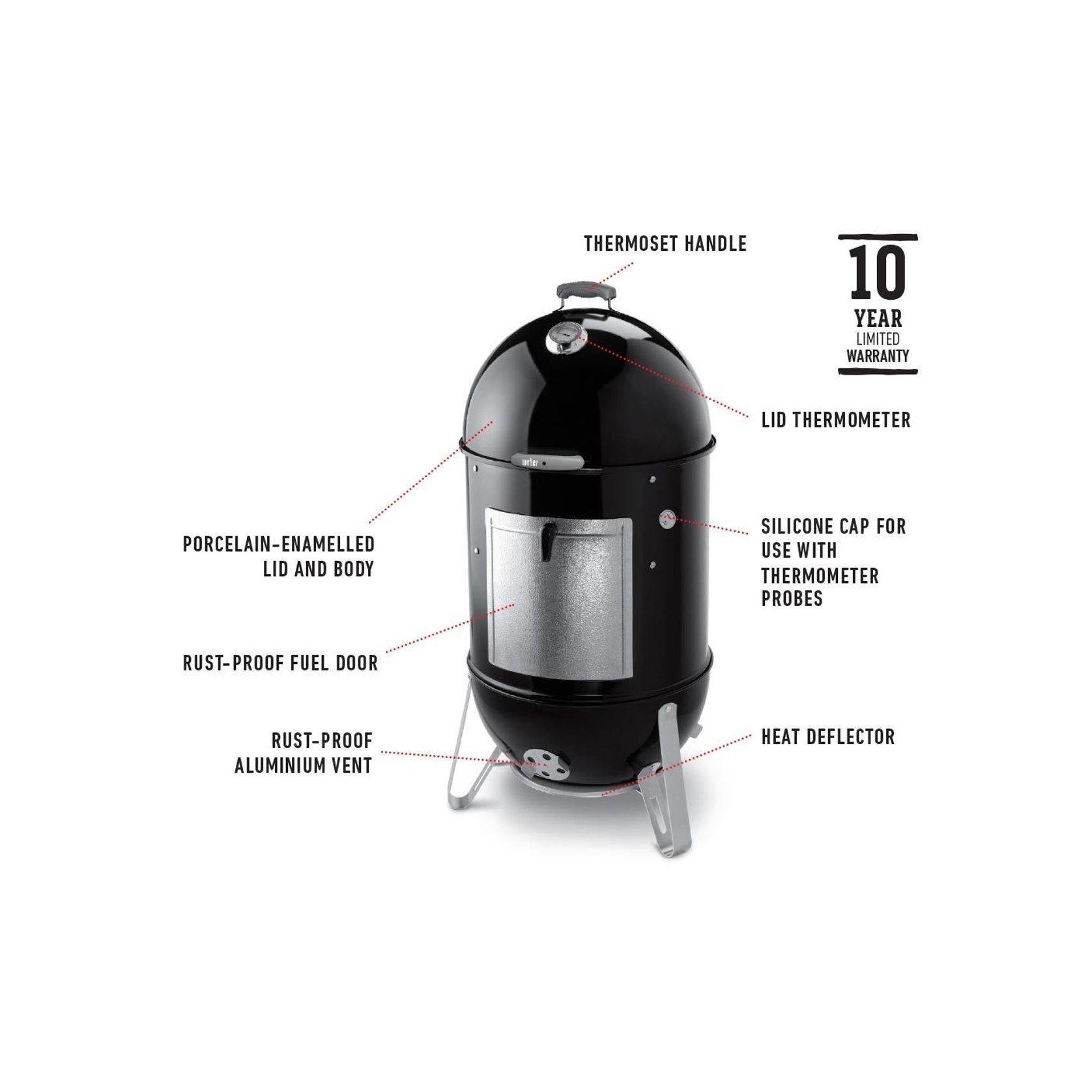 Weber 57cm Smokey Mountain gallery detail image