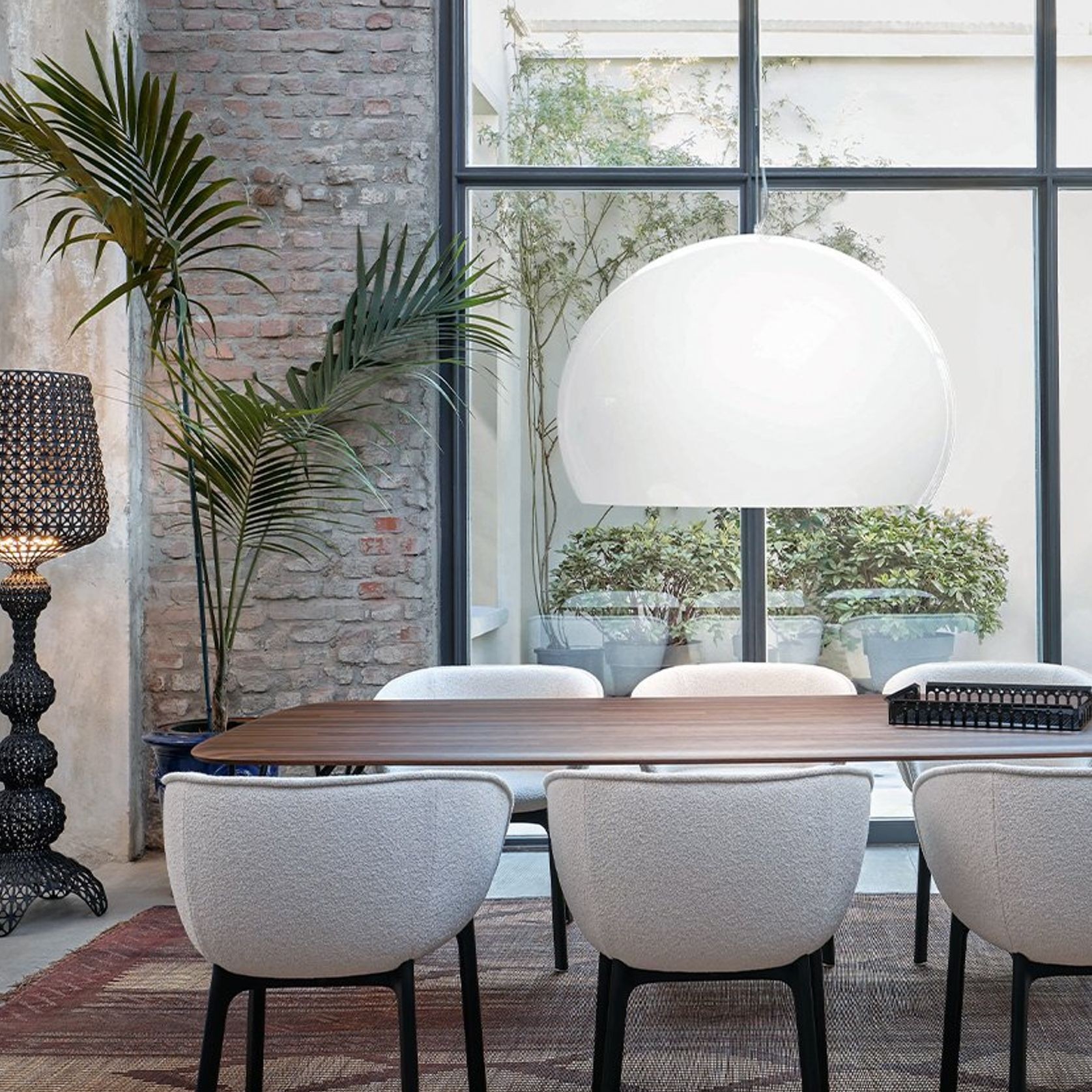 Big FL/Y Suspension Lamp - Opaque gallery detail image