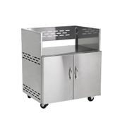 Classic Stainless Steel 32" BBQ Cart gallery detail image