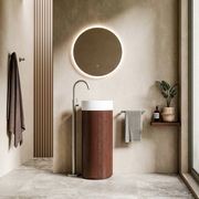Code Sora Pedestal Vanity | With Basin gallery detail image