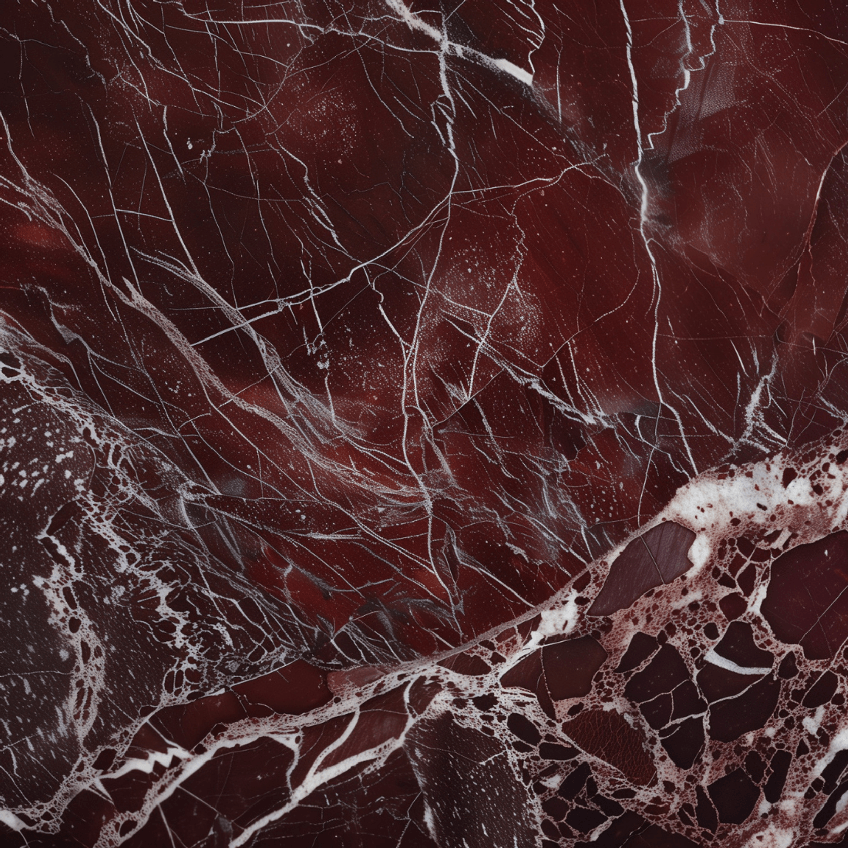 Fluted Oval Dining Table - Rosso Levanto Marble gallery detail image