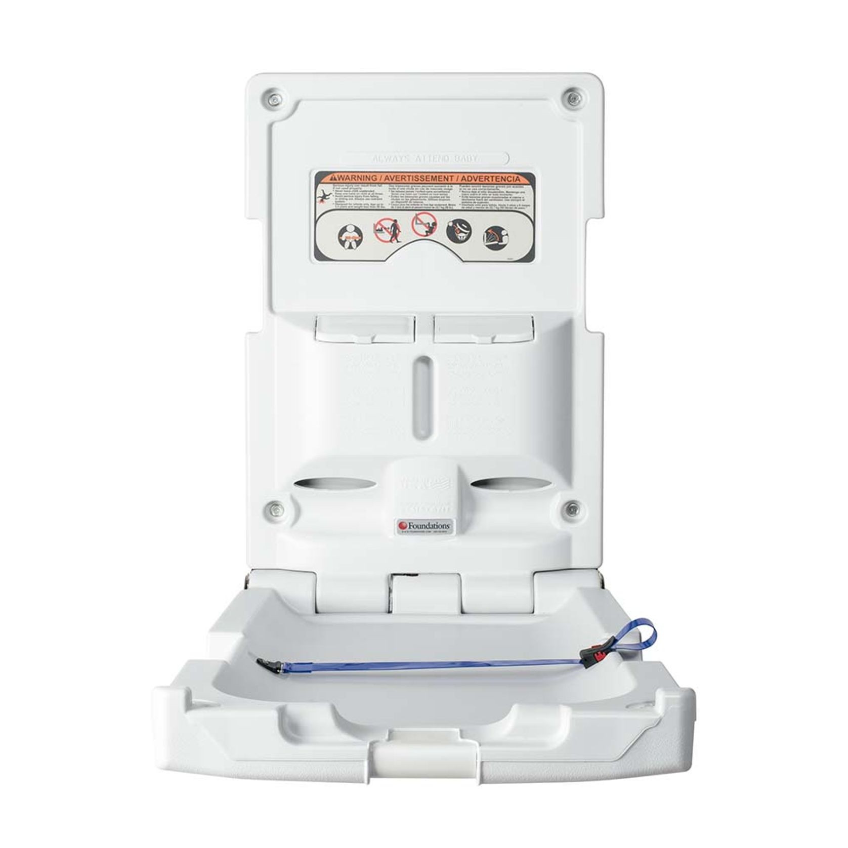 MacDonald Polyethylene Vertical Baby Change Table gallery detail image