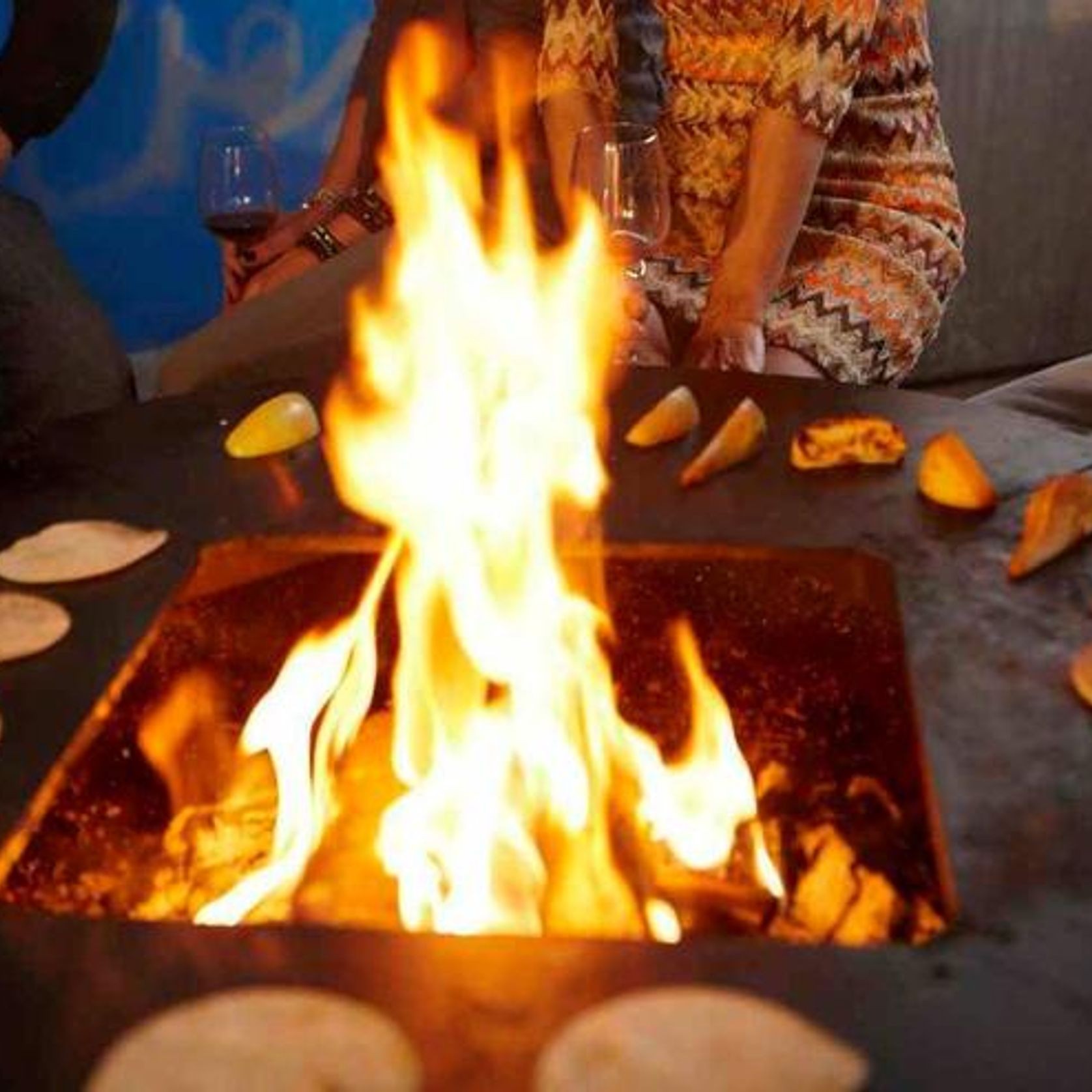 Yagoona Ring Grill BBQ & Goanna Fire Pit 100cm gallery detail image