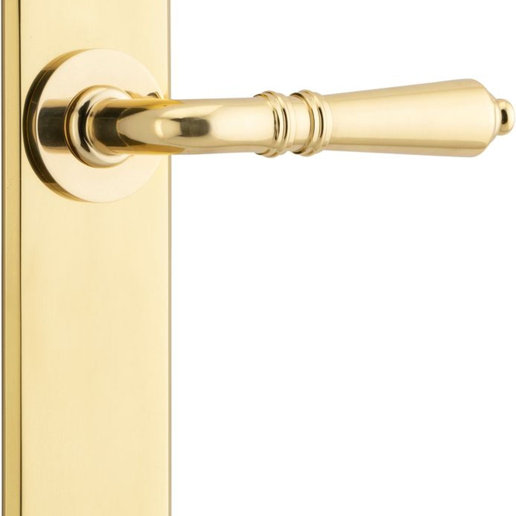 Sarlat Lever - Chamfered Backplate gallery detail image