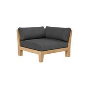 Newport Teak Outdoor Sofa L Sectional - 4 Seat gallery detail image