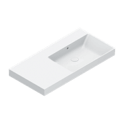 Zero 100 Right Basin No Taphole Gloss White gallery detail image