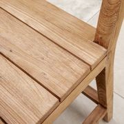 Teak Outdoor Counter Height Chair gallery detail image