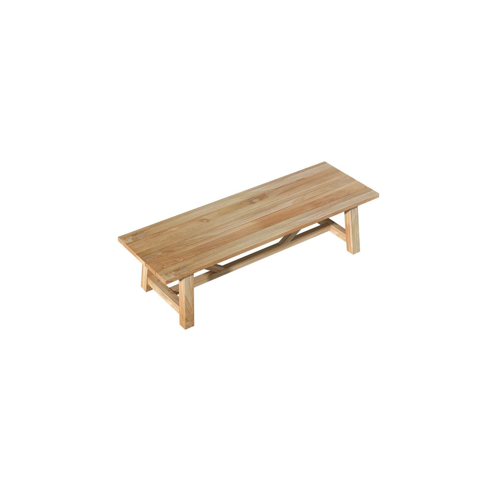 Titan Outdoor Teak Dining Table 300cm gallery detail image