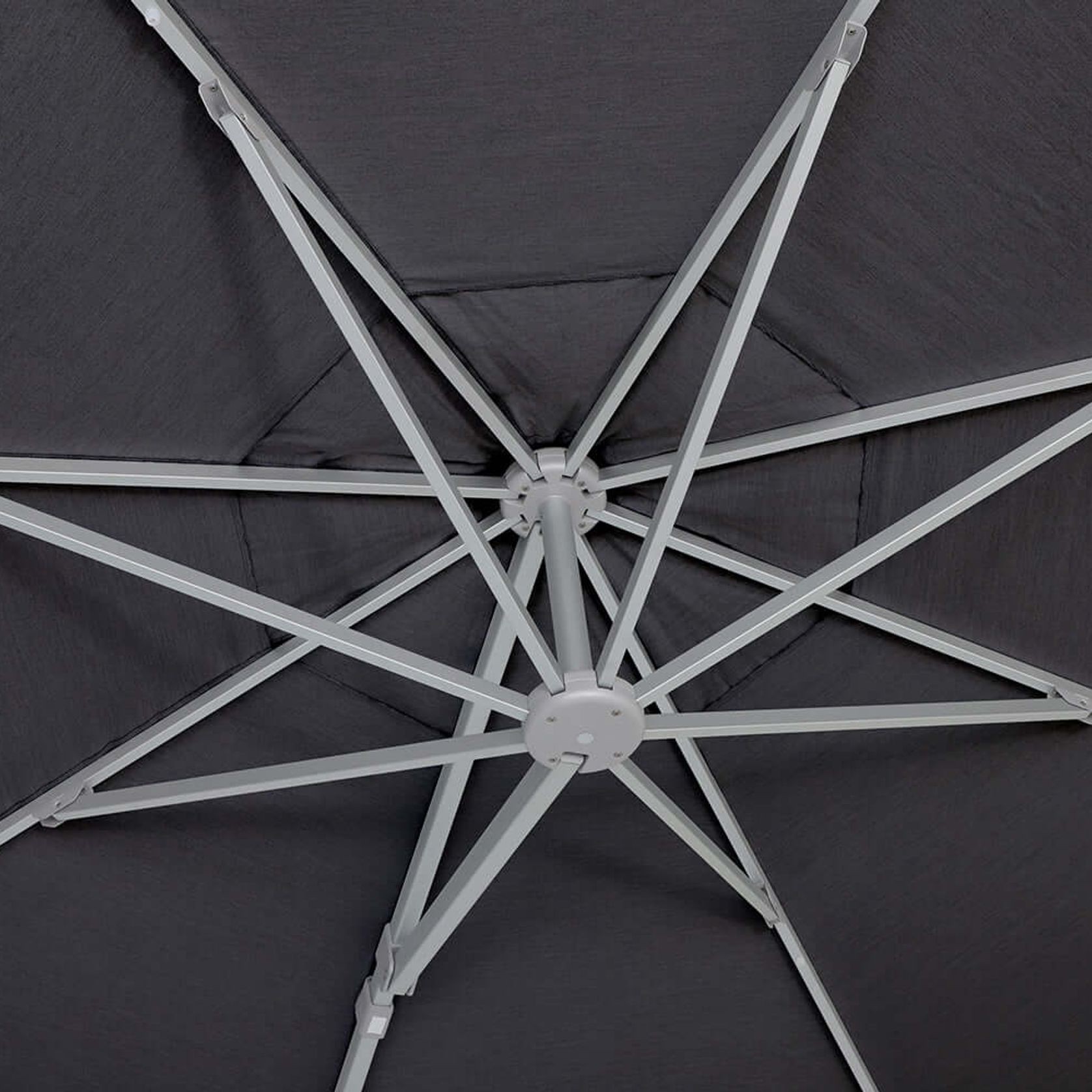 Alabaster 4m Round Cantilever Umbrella gallery detail image