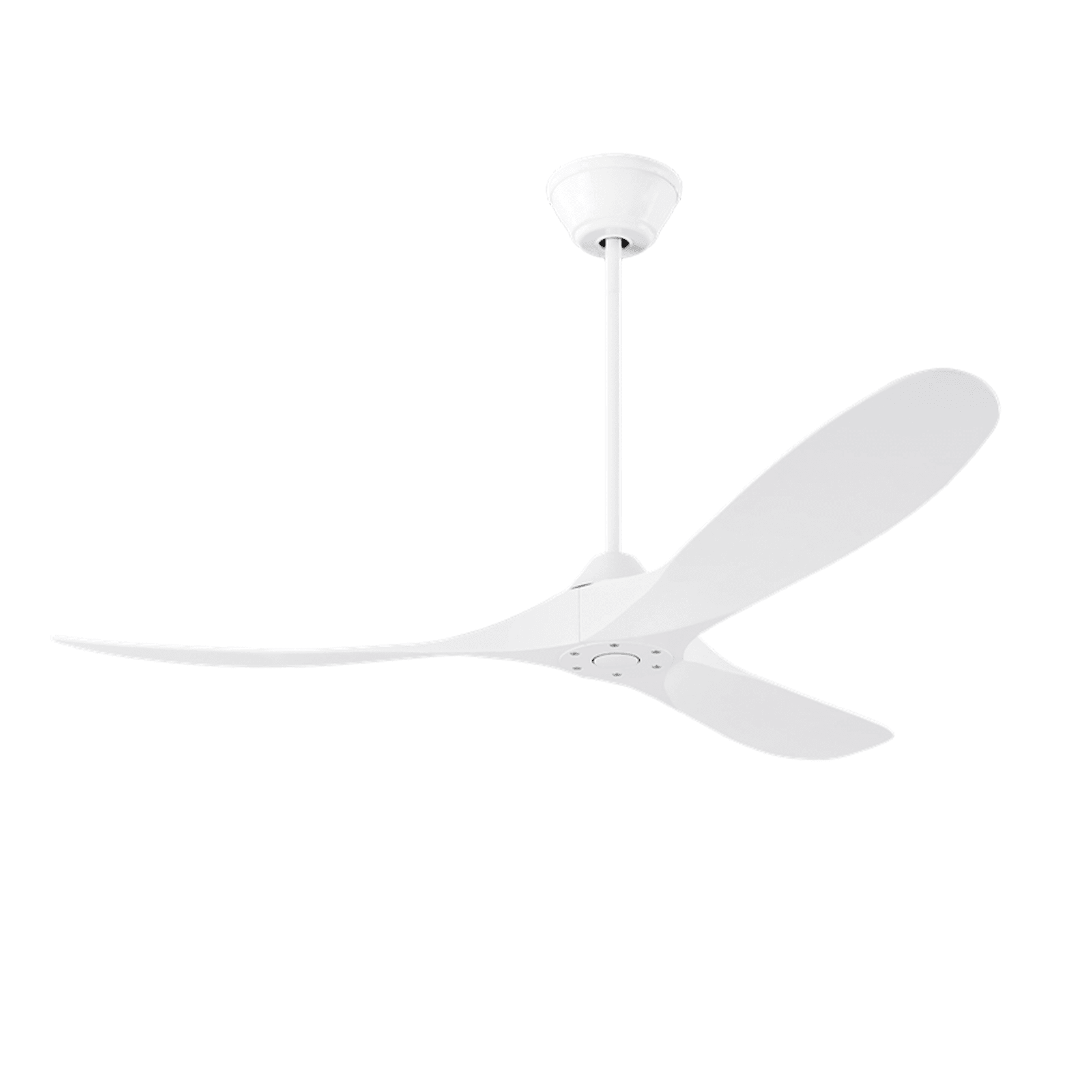 Milano Ceiling Fan Zest White With White Blade gallery detail image