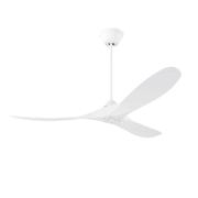 Milano Ceiling Fan Zest White With White Blade gallery detail image