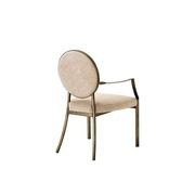 Brushed Brass Dining Armchair gallery detail image