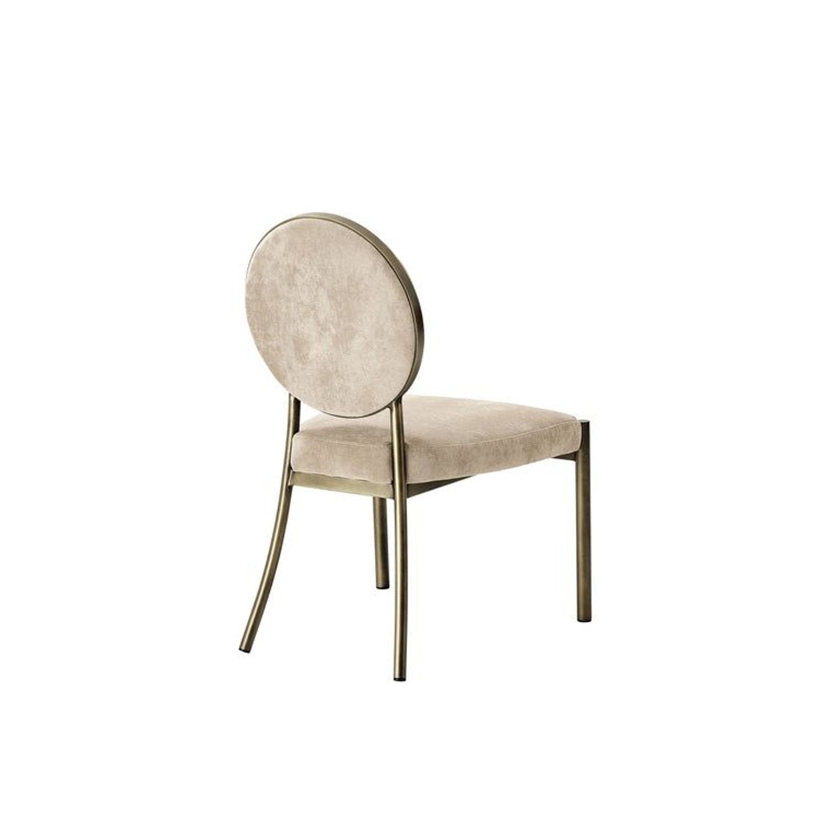 Brushed Brass Dining Chair gallery detail image
