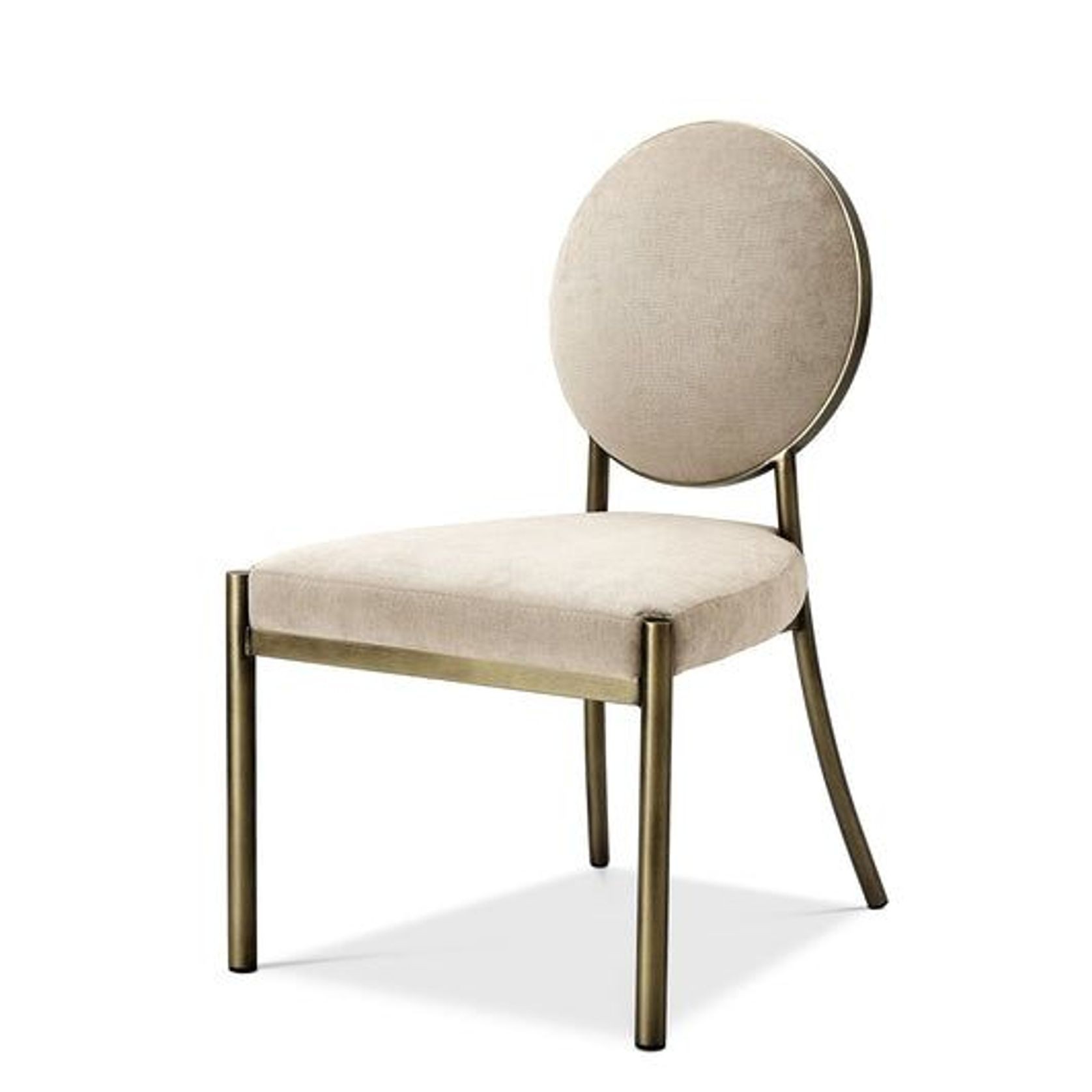 Brushed Brass Dining Chair gallery detail image