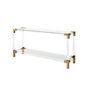 Harlow Lucite Acrylic Console Side Board Table - CUSTOMISE gallery detail image