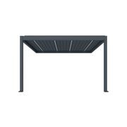 Caribbean Motorised Wall Mounted Louvre Roof Aluminium Pergola gallery detail image