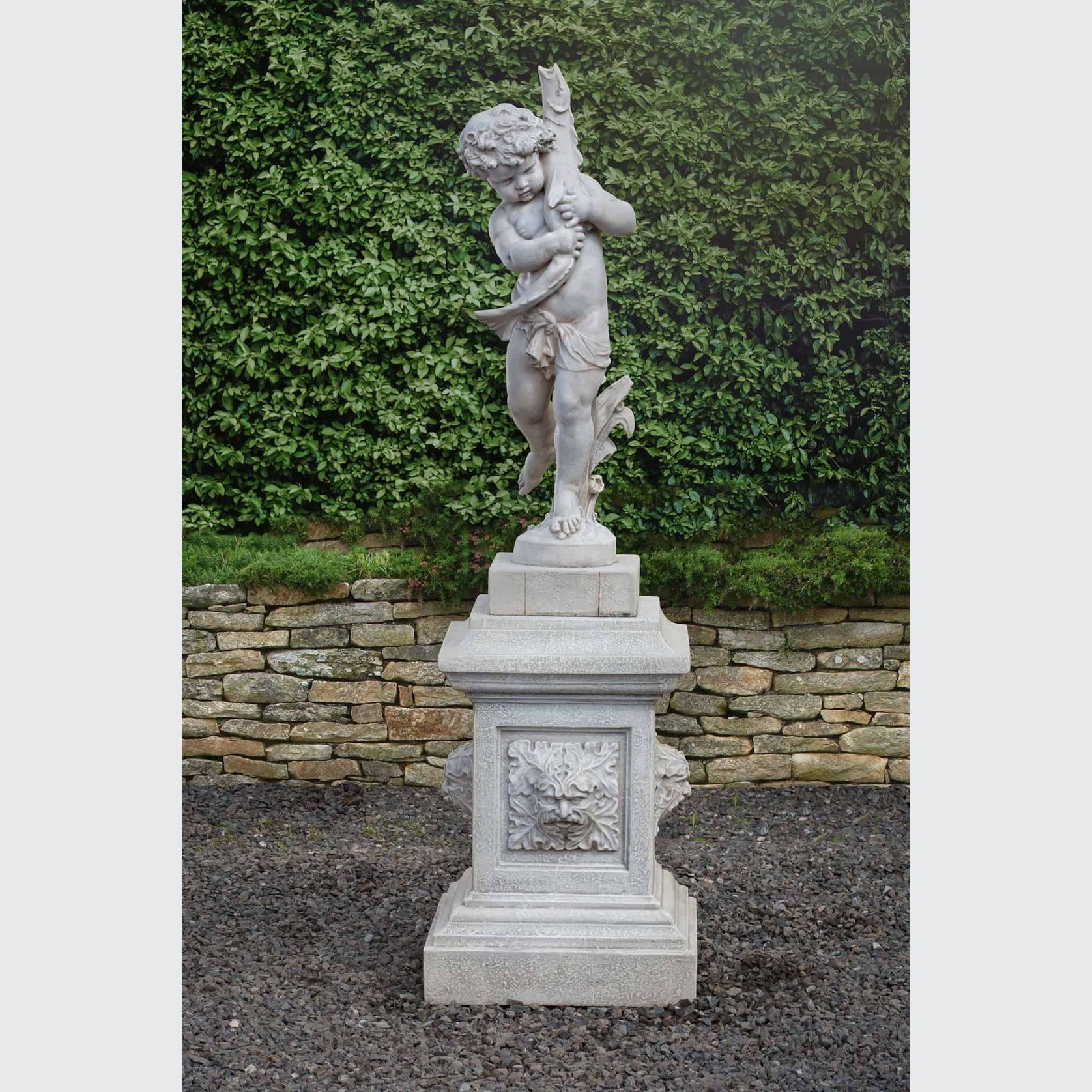 Boy with Fish on Plinth gallery detail image