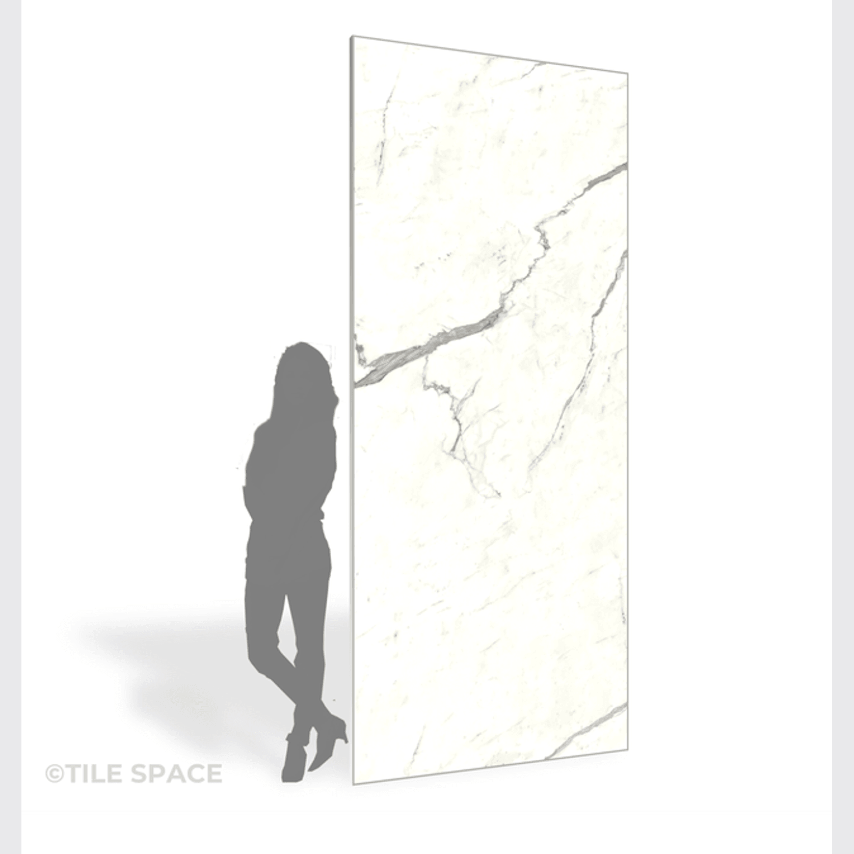 Statuario Supremo Satin Marble Tile gallery detail image