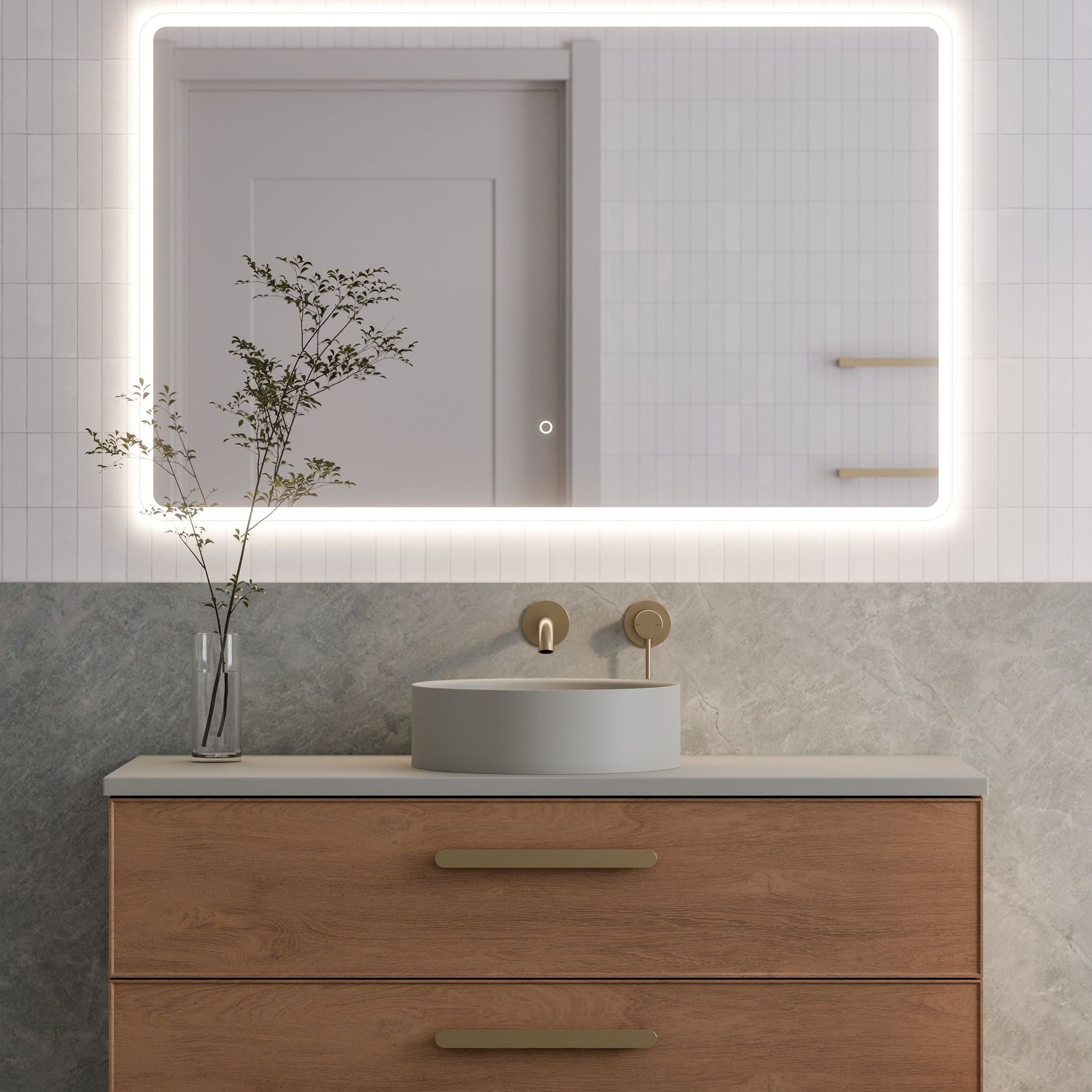 Lineare 1200 Axel Double Drawer Vanity gallery detail image