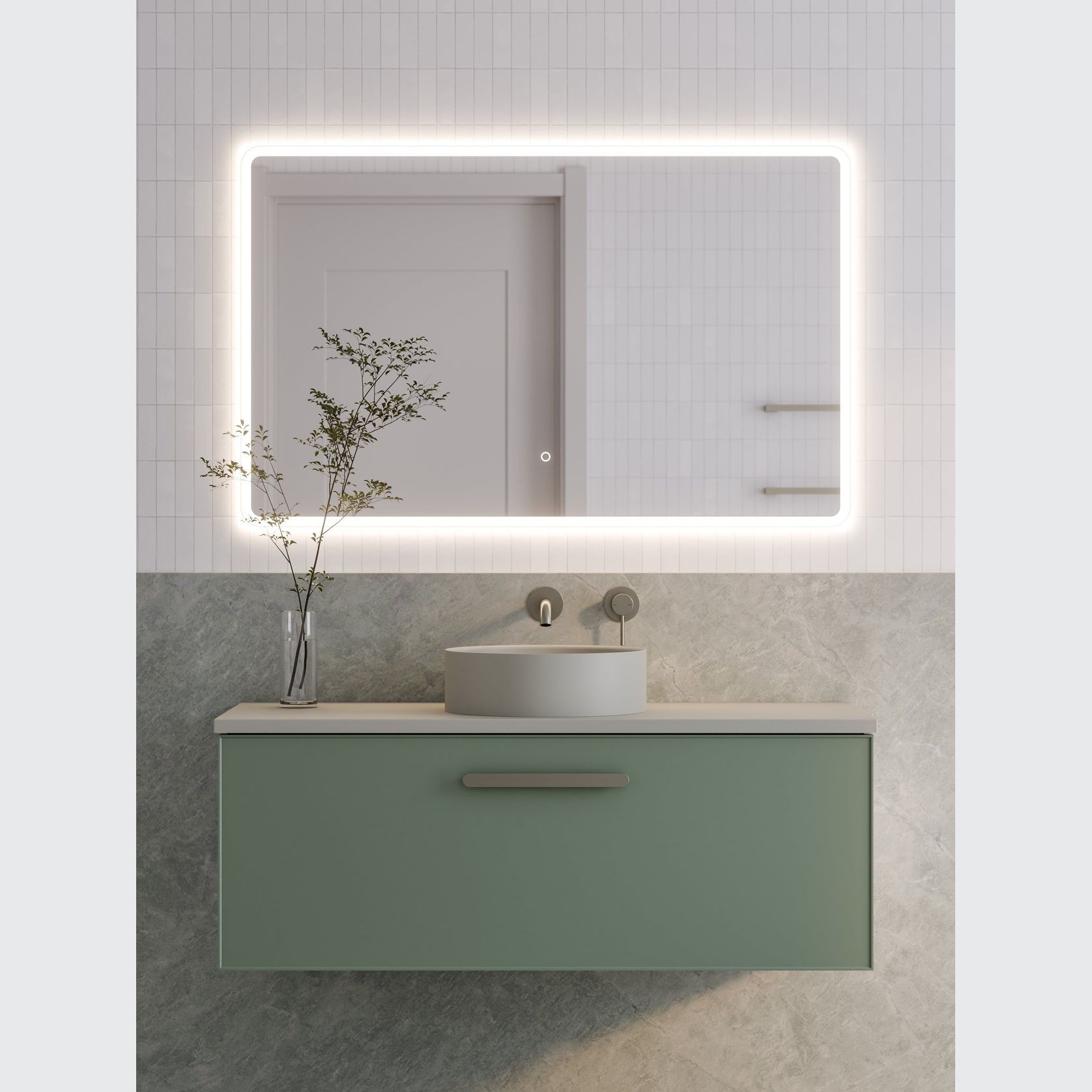 Lineare 1200 Axel Single Drawer Vanity gallery detail image