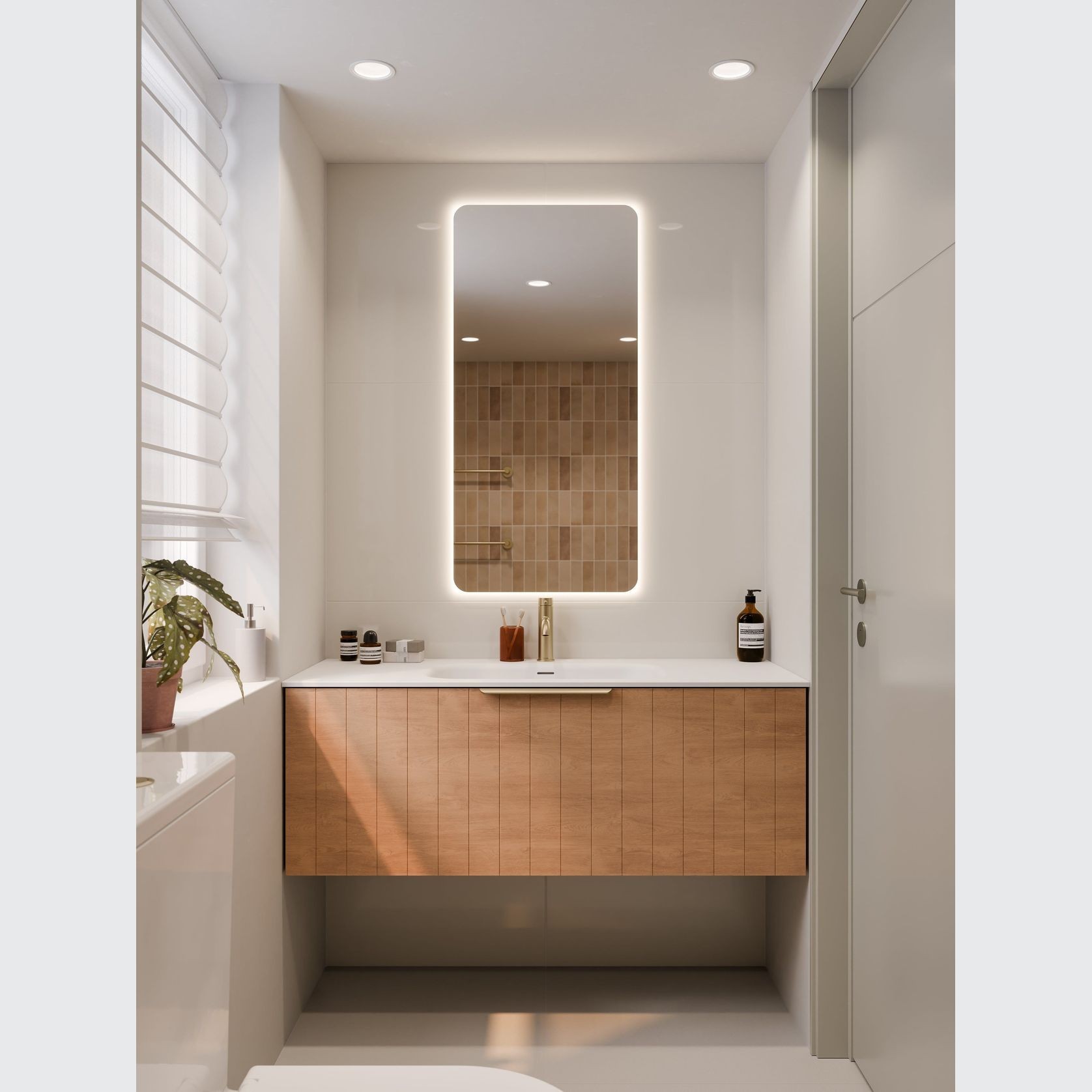 Lineare 1200 Coastal Single Drawer Vanity gallery detail image