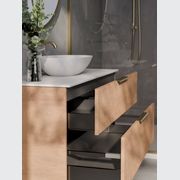 Lineare 1200 Pillar Double Drawer Vanity gallery detail image