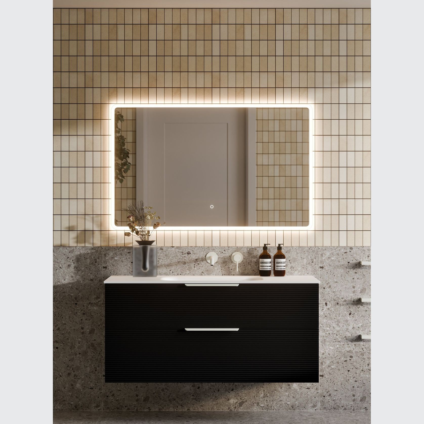 Lineare 1200 Orchard Double Drawer Vanity gallery detail image