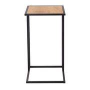 BRADFORD Laptop Table - Natural & Black gallery detail image