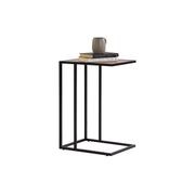 BRADFORD Laptop Table - Natural & Black gallery detail image