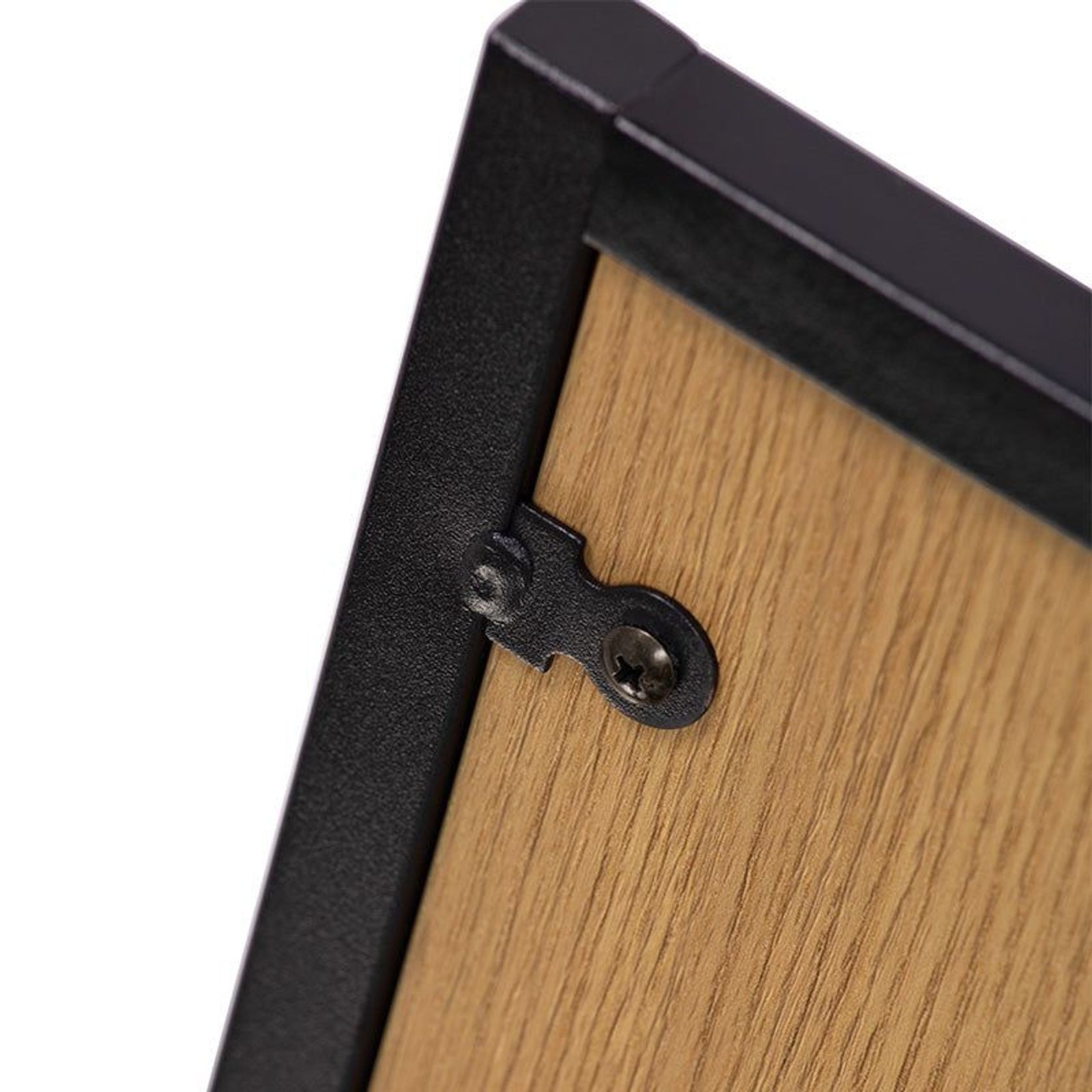 BRADFORD Laptop Table - Natural & Black gallery detail image