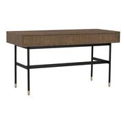 HAMILTON Study Desk Solid Acacia Wood 140cm - Toffee gallery detail image