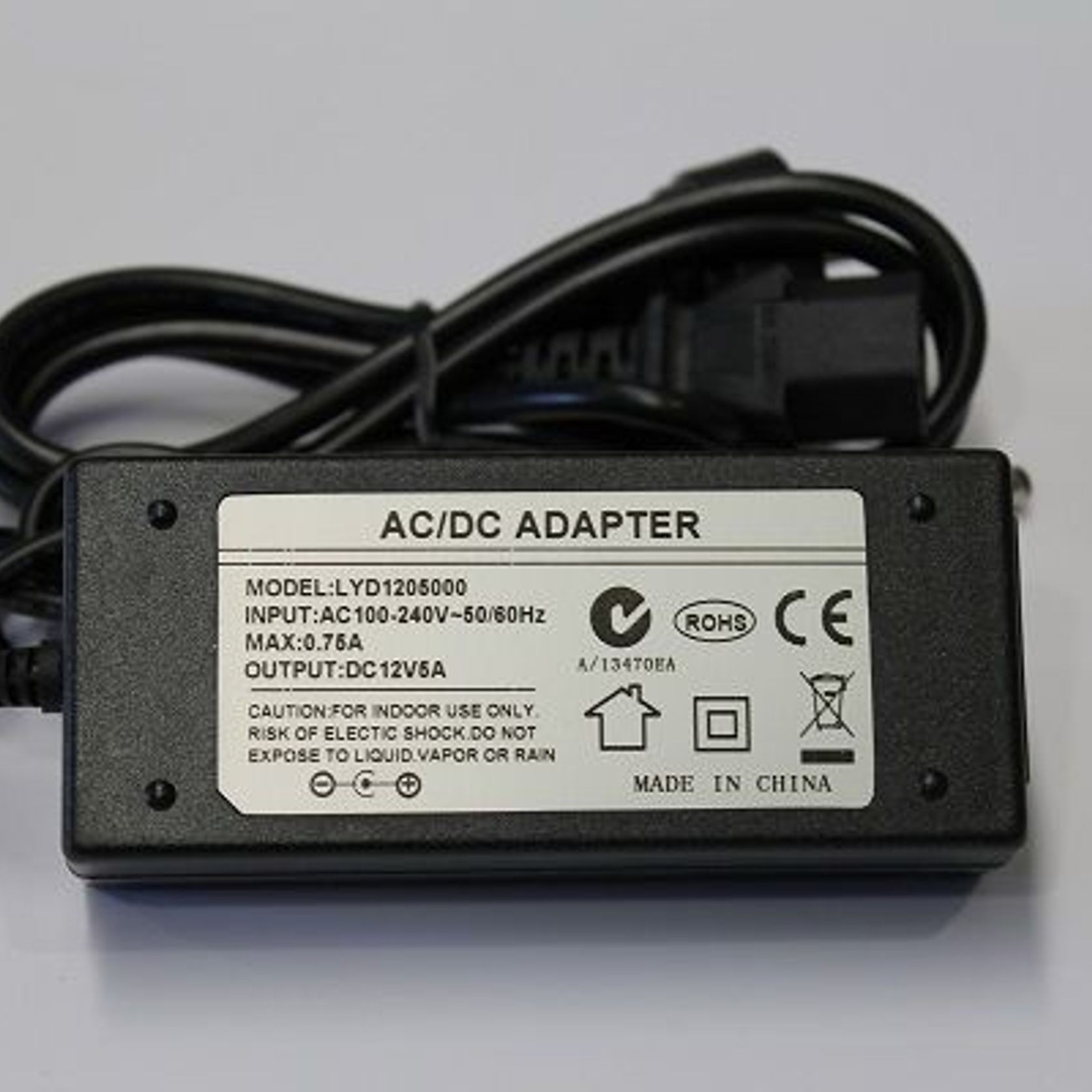 12V Transformer 5 Amp gallery detail image