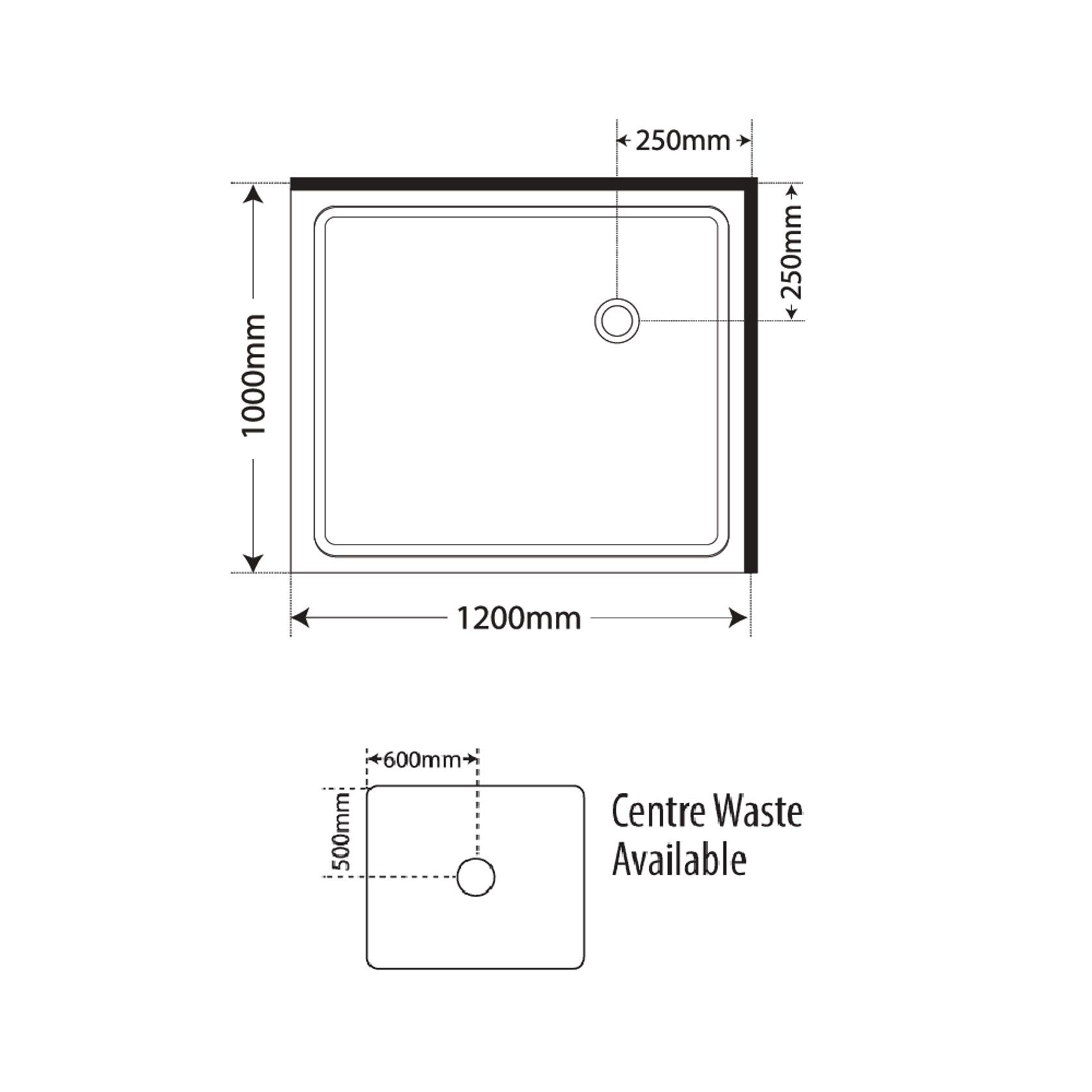 Adjustable Frameless Pivot Square 1200×1000 gallery detail image